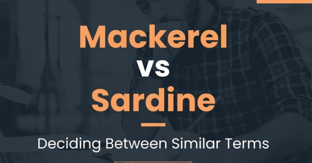 sardine vs mackerel which is healthier