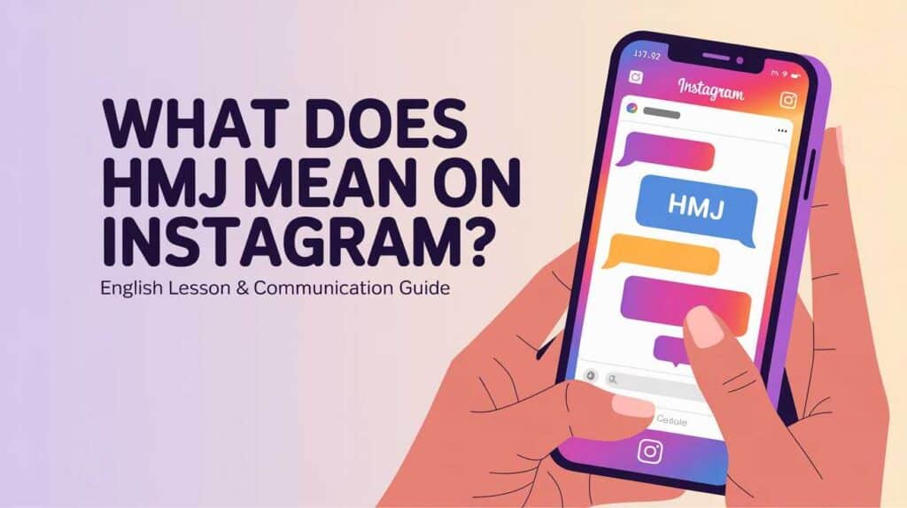 What Does HMJ Mean on Instagram – Explanation of HMJ Meaning in Text, Slang, and Instagram Chats