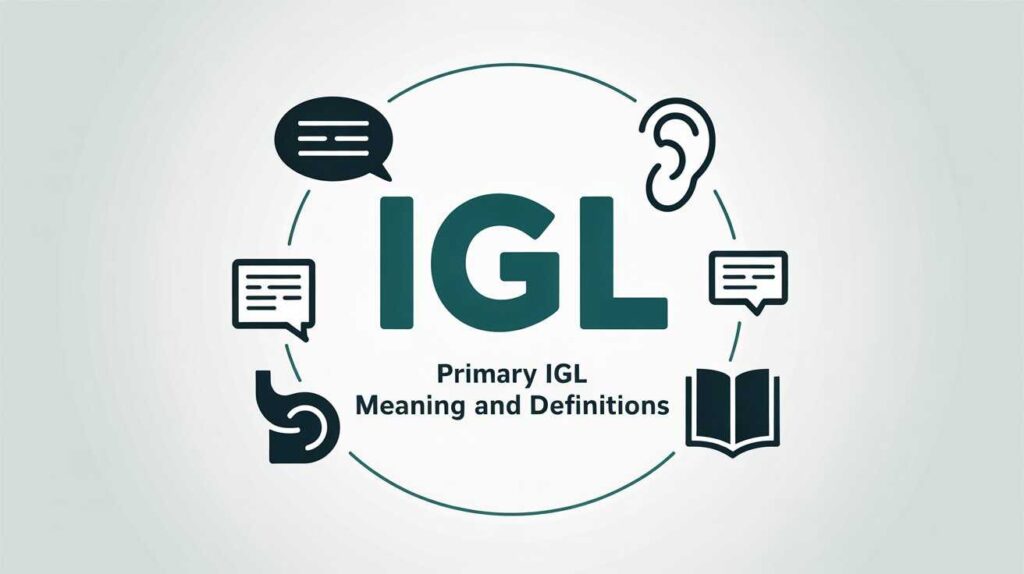 Primary IGL Meaning and Definitions – Understanding the main meanings of IGL in text, gaming, and social media conversationS