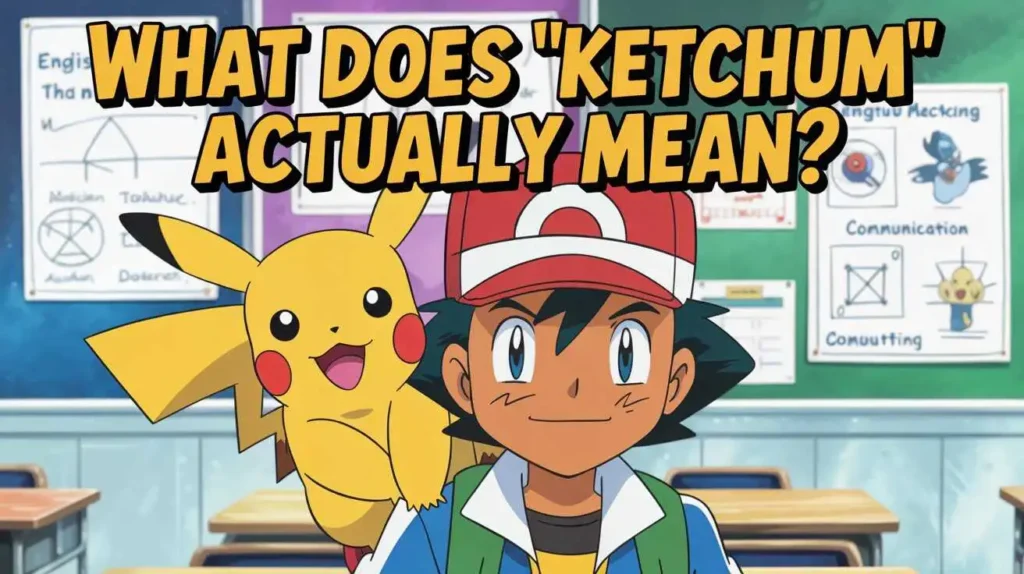What Does Ketchum Actually Mean — explanation of the word’s meaning, origin, and cultural references in 2025
