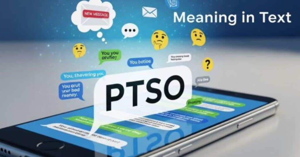 PTSO meaning in text