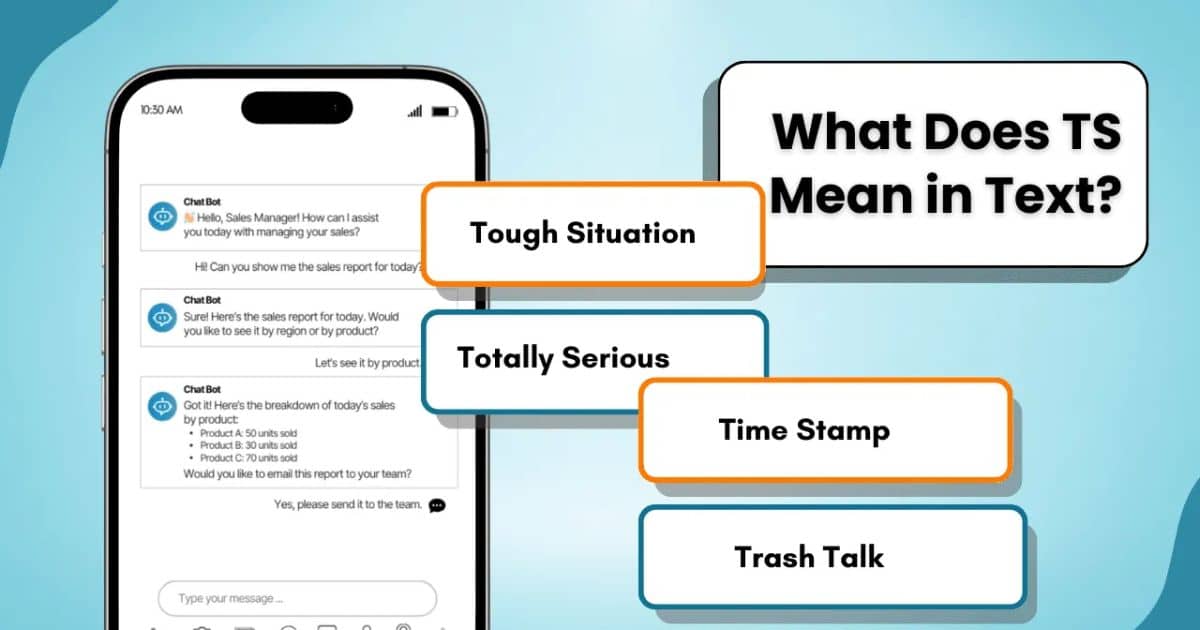 TS Full Form In Chat