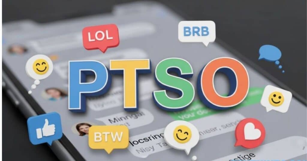What does PTSO mean on social media